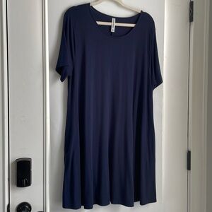 Zenena premium, short sleeve dress, 2X